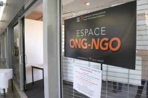 2017 Conférence générale Espace ONG 