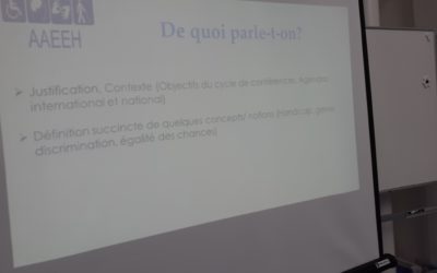 Handicap, genre , éducation : un état des lieux