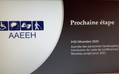 Invitation à la 4è conférence: Handicap, Genre, Education