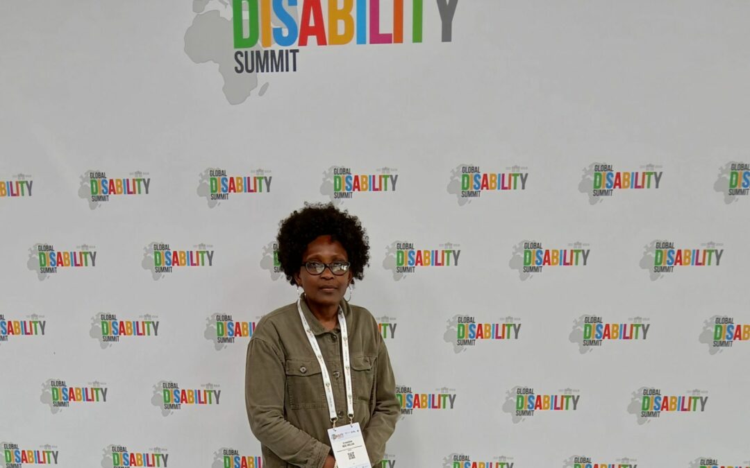 Notre organisation était représentée au sommet mondial sur le handicap